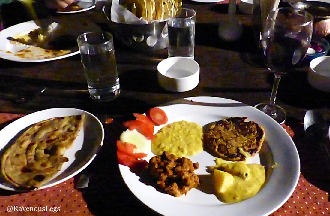 Himachali cuisine at Aamod at Shoghi