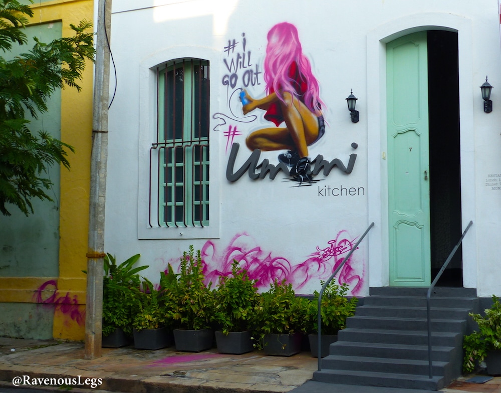 Graffiti in French Quarter, Pondicherry