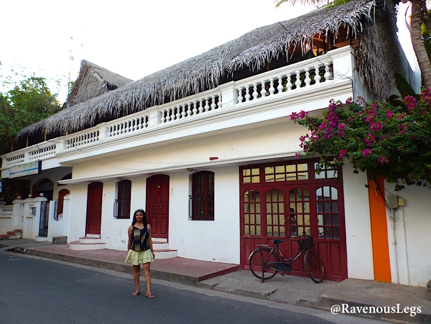 The French Quarter in Pondicherry - a portion of France in India