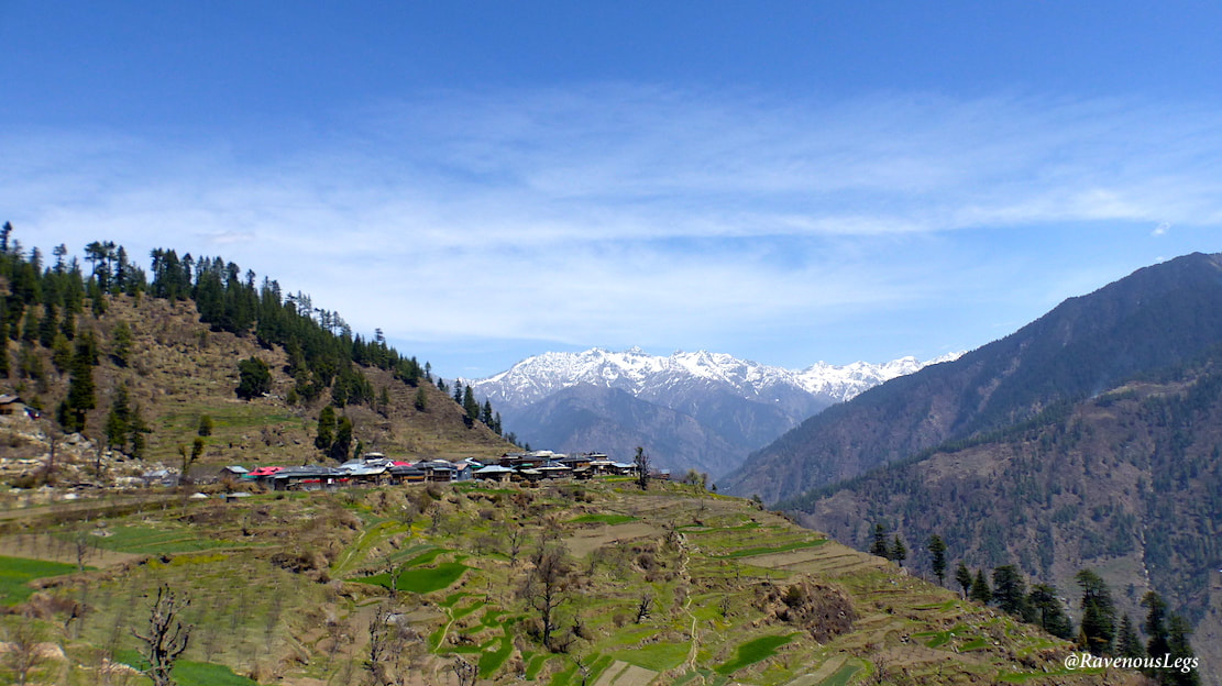 Sharchi Village in Tirthan Valley, Himachal Pradesh