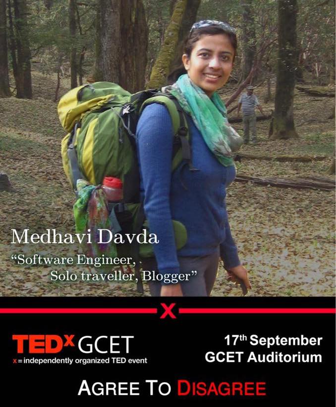 Medhavi Davda - TEDx GCET