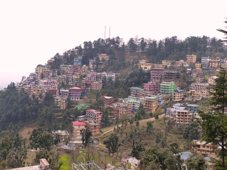 Mcleodganj, Dharamsala, Himachal Pradesh - The colorful hill town