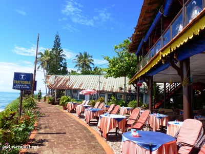 TRATTORIAS - Cafe at Varkala Cliff, Kerala
