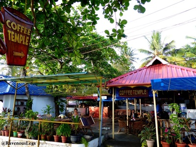 Coffee Temple - Cafe at Varkala Cliff, Kerala