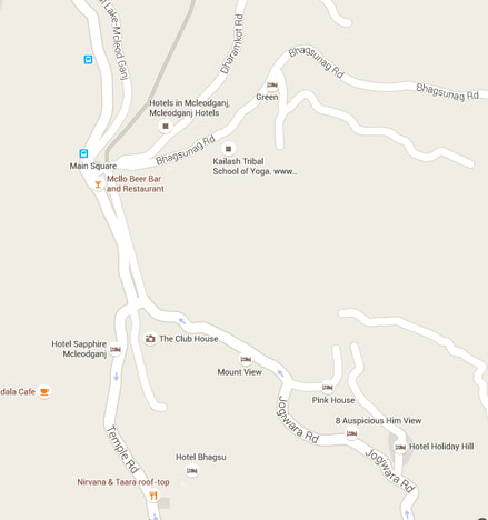 Mcleodganj, Dharamsala, Himachal Pradesh - The tourist town