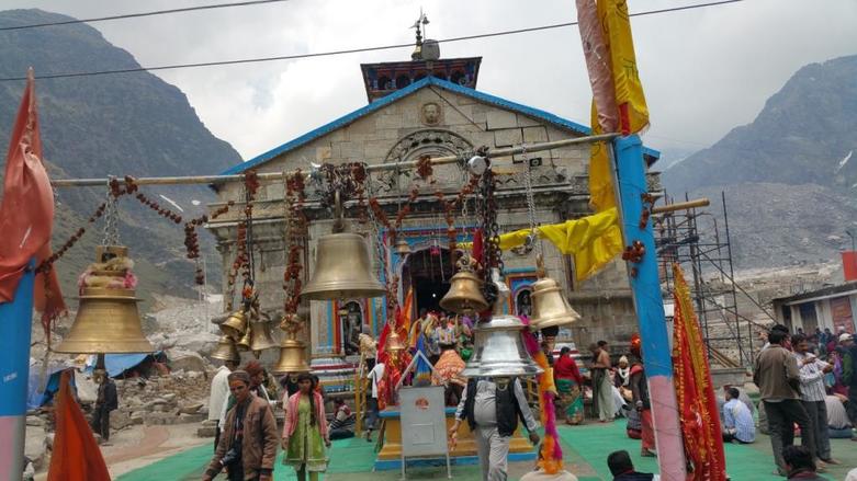 Kedarnath Temple - Auden's Col trek end point