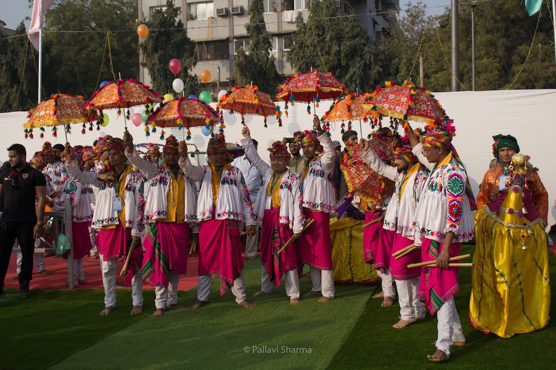 Garba at Inauguration of International Kite Festival