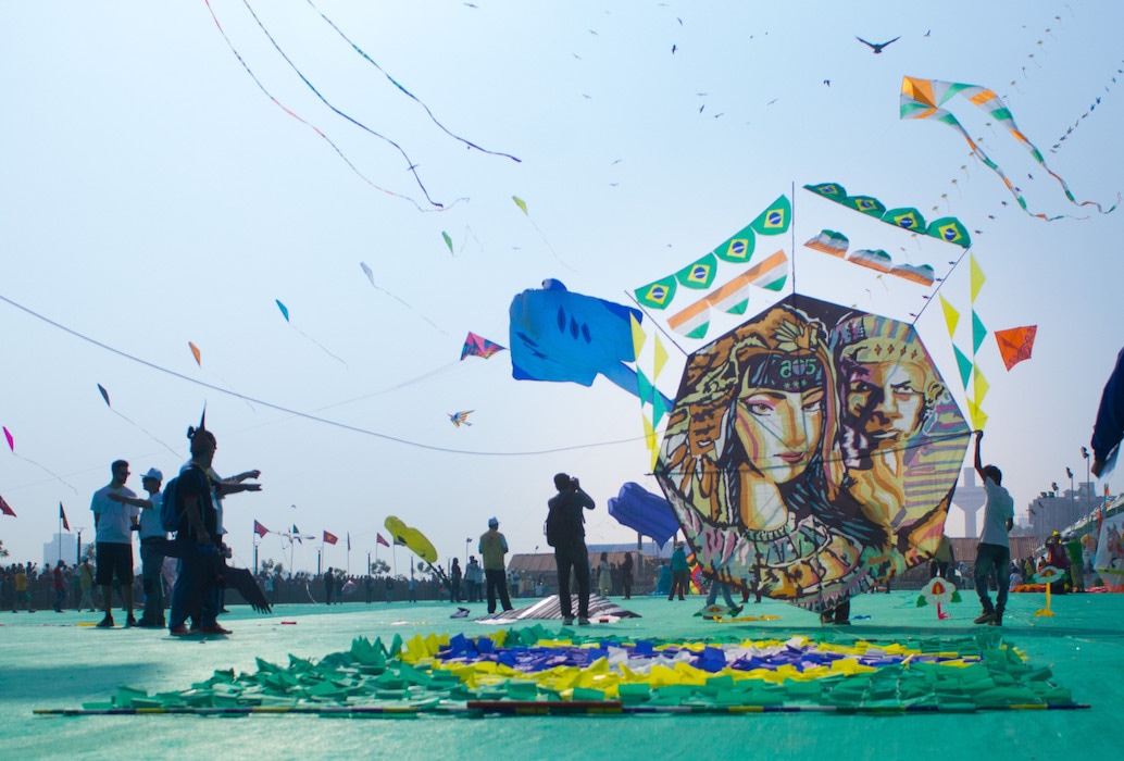 Brazilian kite at International Kite Festival