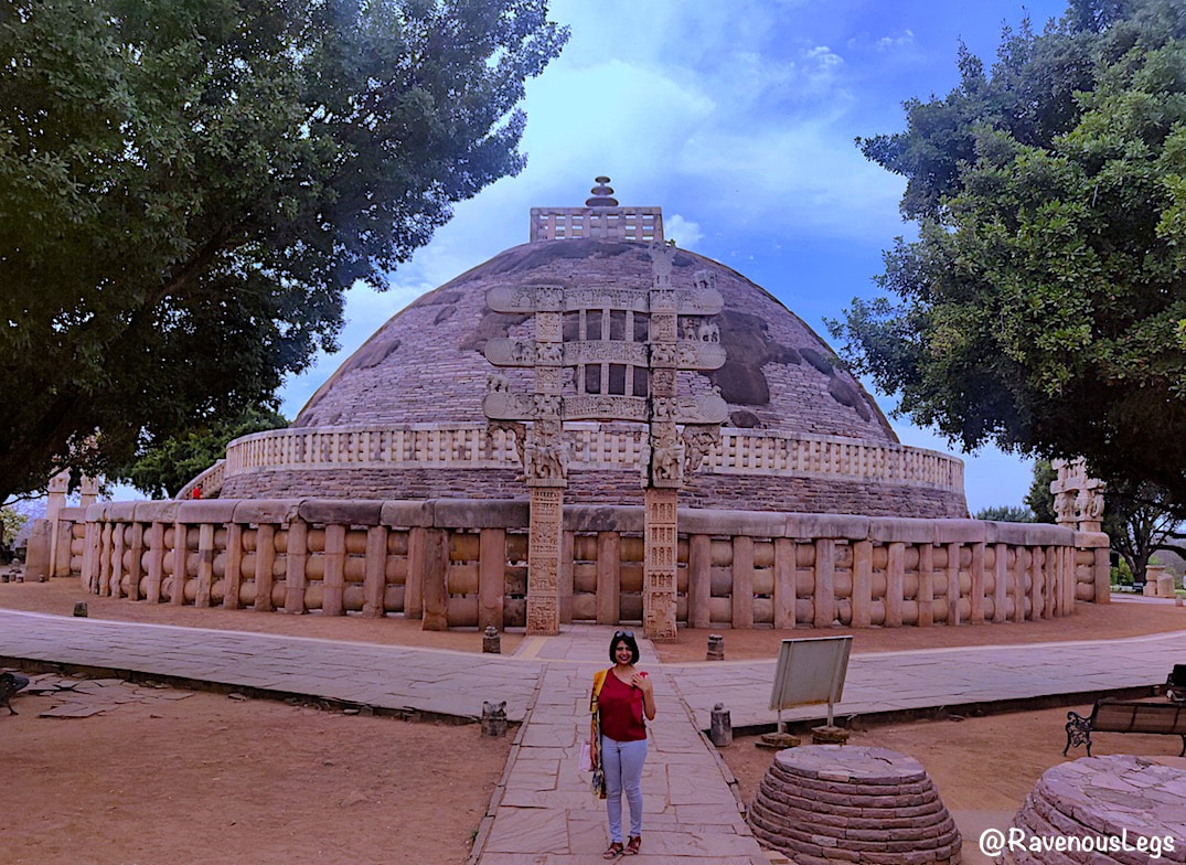 The Great Stupa at Sanchi, Madhya Pradesh