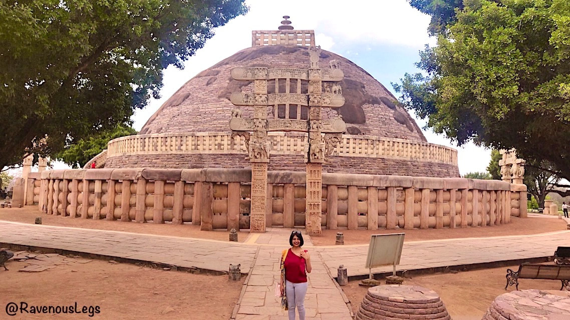 Indian Cultural Heritage in Madhya Pradesh - Sanchi Stupa - UNESCO World Heritage Site