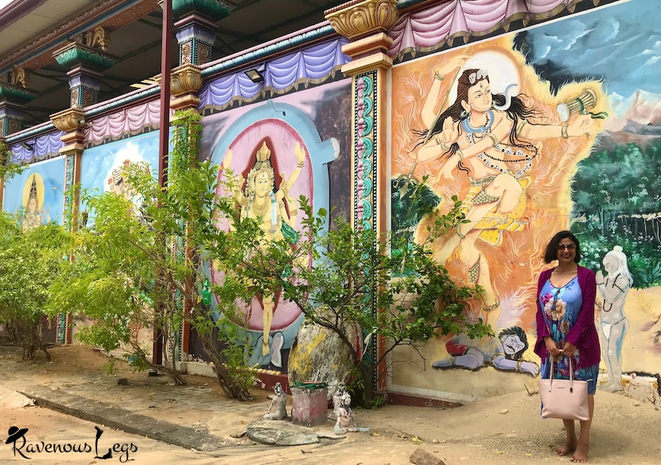 Modern Wall Art, Koneswaram Temple, Trincomalee, Sri Lanka