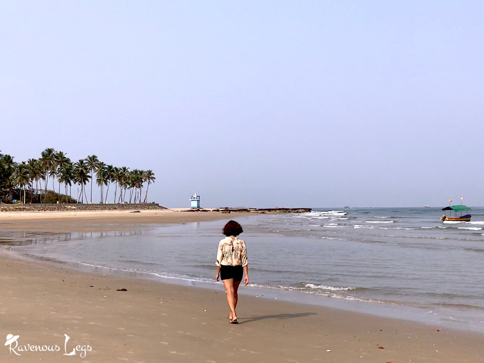Morning walk at the serene Bhogwe beach, Konkan coast, Maharashtra