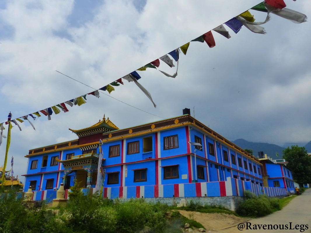 Dirru Samdup Dechen Choekhor Ling or Sakya Dirru Monastery in Bir, Himachal Pradesh