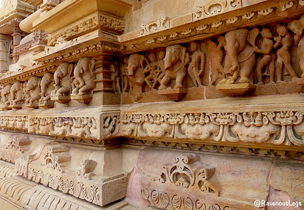 Statues of nature - Khajuraho Temples
