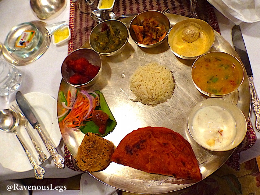 ​​Indian Food in the Golden Chariot Luxury Train