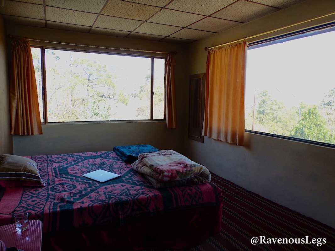 Bedroom at Kaaphal Hill farmstay, in Chaukori, UttarakhandPicture