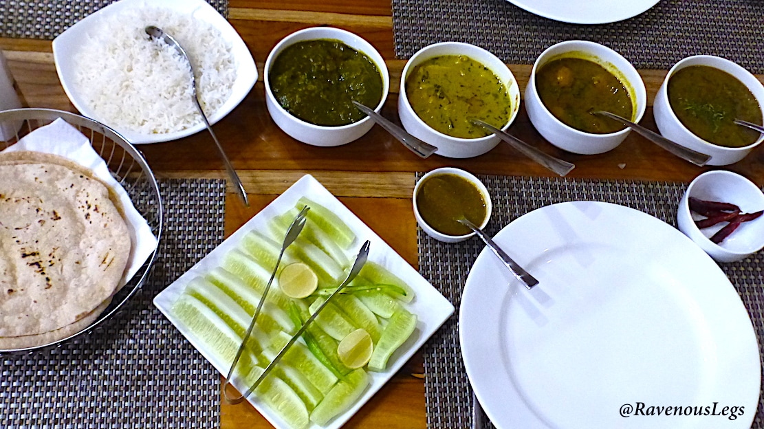Authentic Himachali cuisine at Taala restaurant in ShivAdya resort