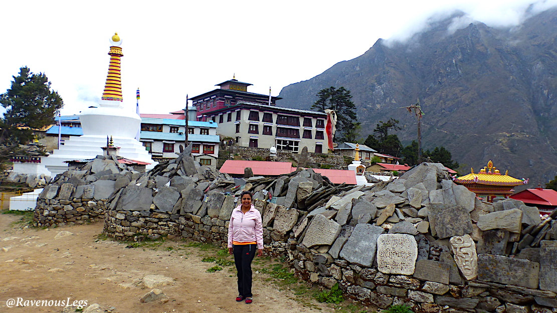Largest monastery of Solu Khumbu region at Tengboche - Everest Base Camp Trek