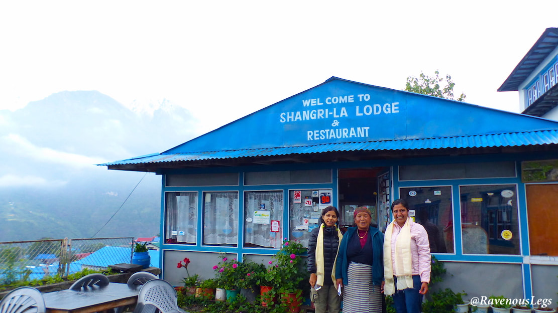Ending Everest Base Camp Trek at Shangri-La Lodge