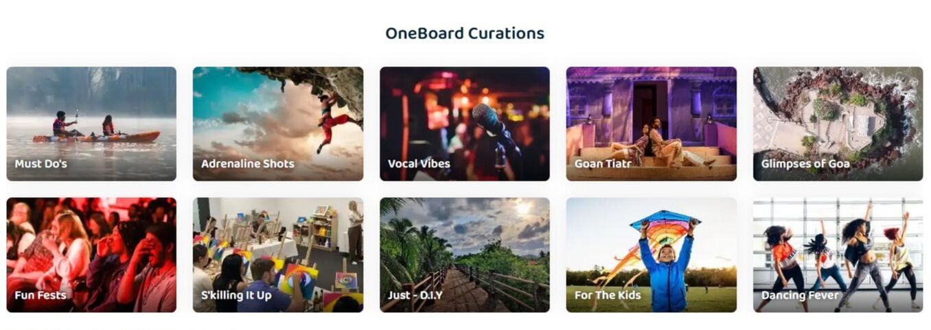 OneBoard Experiences at Your Fingertips