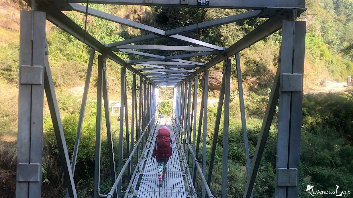 Annapurna Conservation Area Project - building trekking trails with suspension bridges