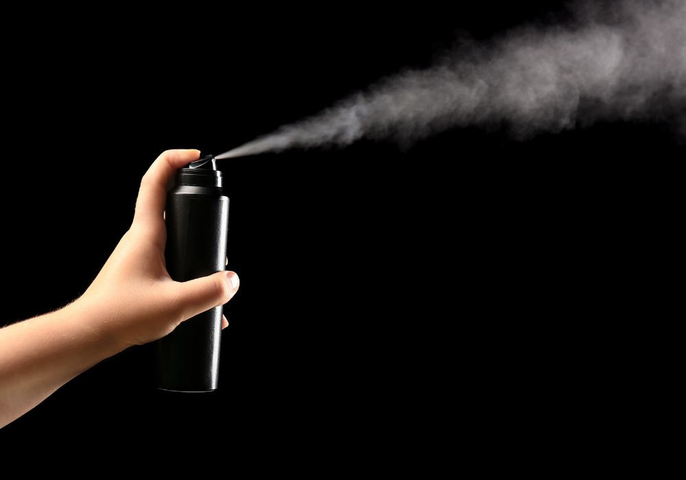 Use Antiperspirant Spray